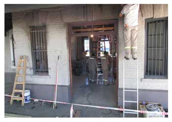 hall de la estación pueyrredón