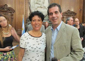 Brindis de fin de año con los periodistas, en la Legislatura porteña